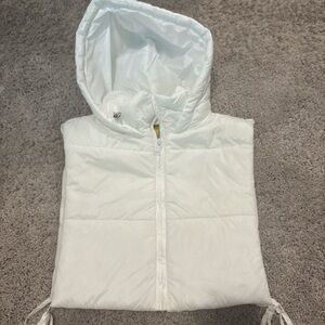 White Hooded Jacket